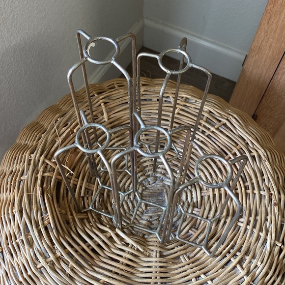 Gold vase holder / candle holder - Picture 3 of 4